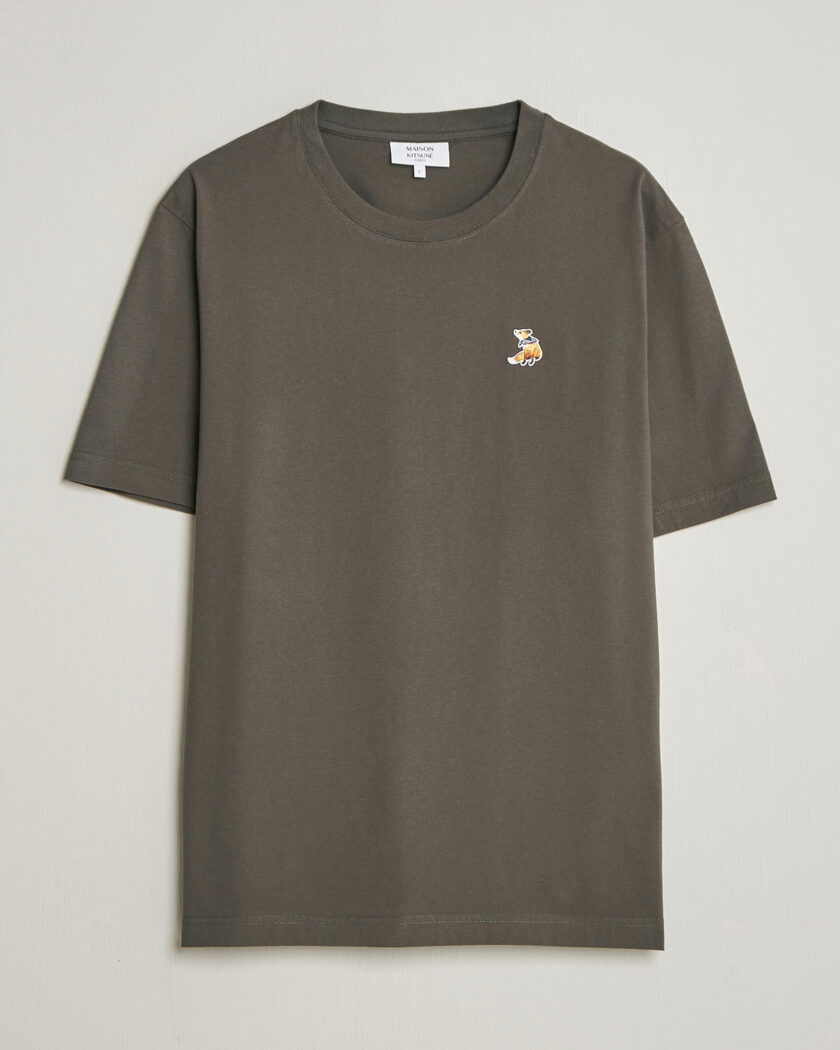Maison Kitsuné Dreaming Fox T-Shirt Beluga – Braun