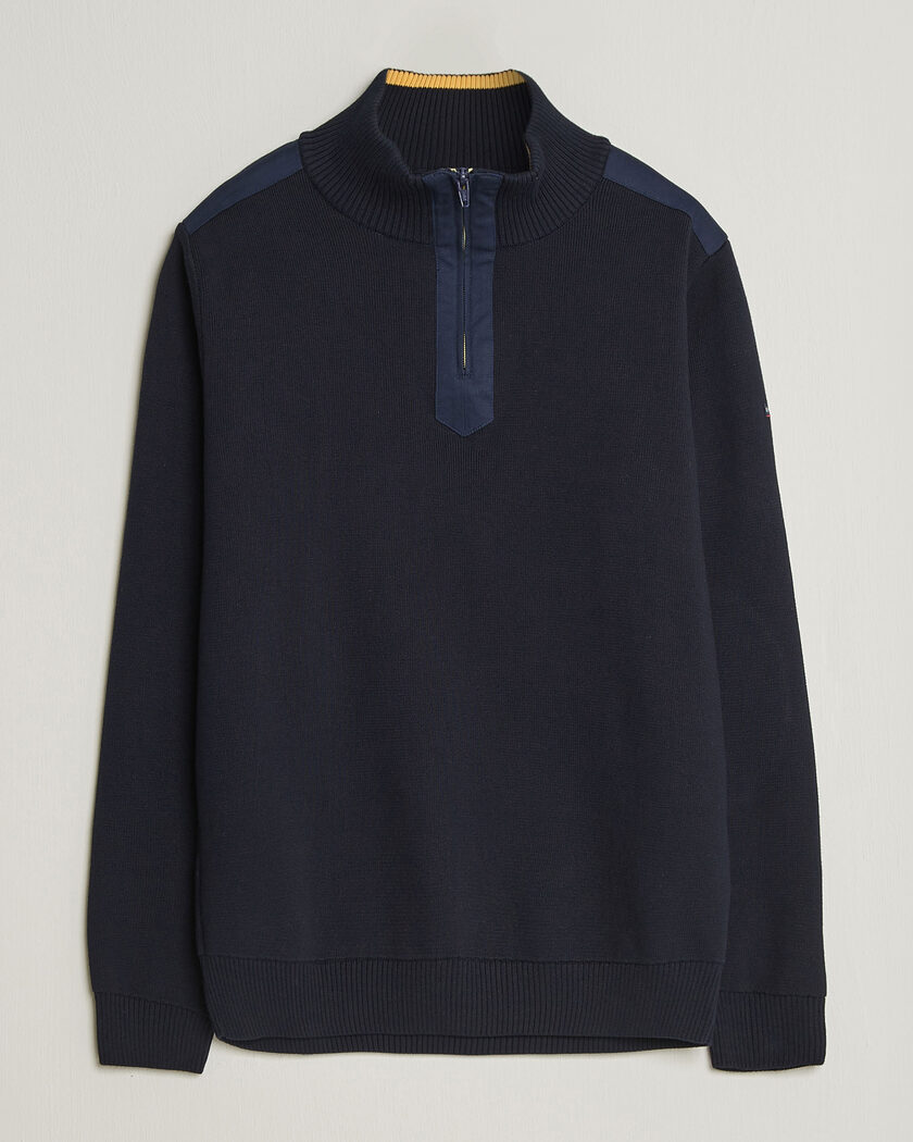 Armor-lux Workwear Half Zip Marine Deep – Blau