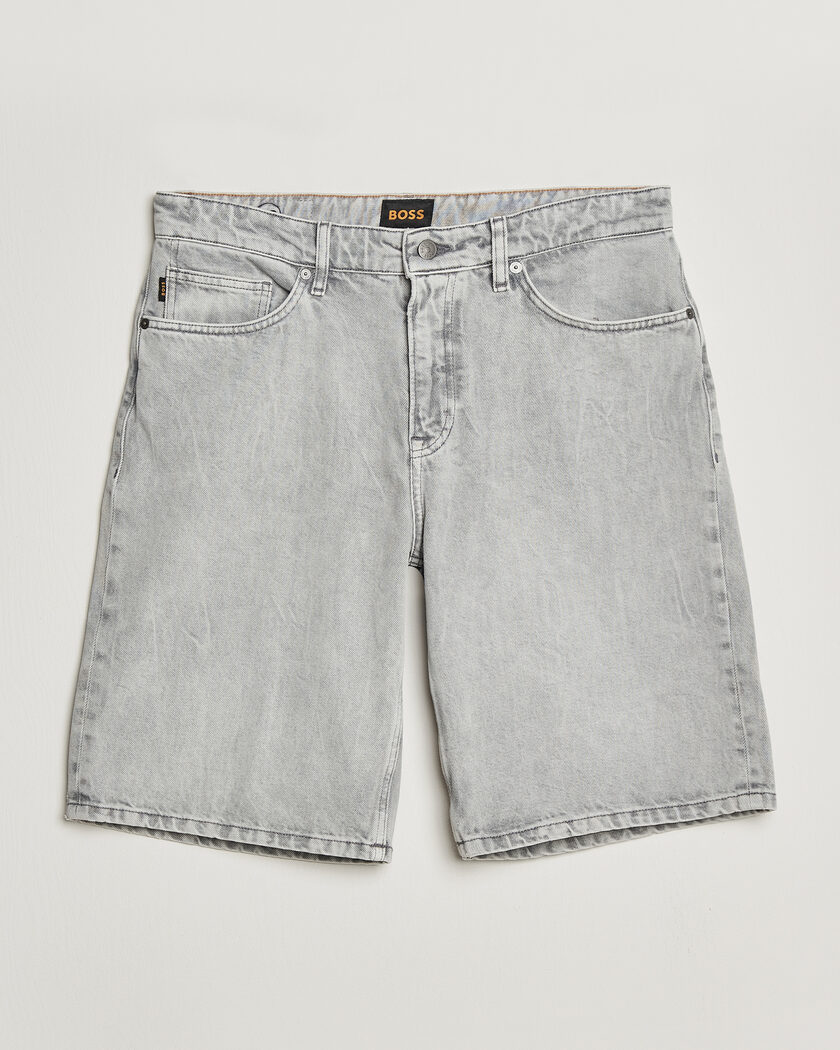 BOSS ORANGE Atacama Denim Shorts Medium Grey – Grau