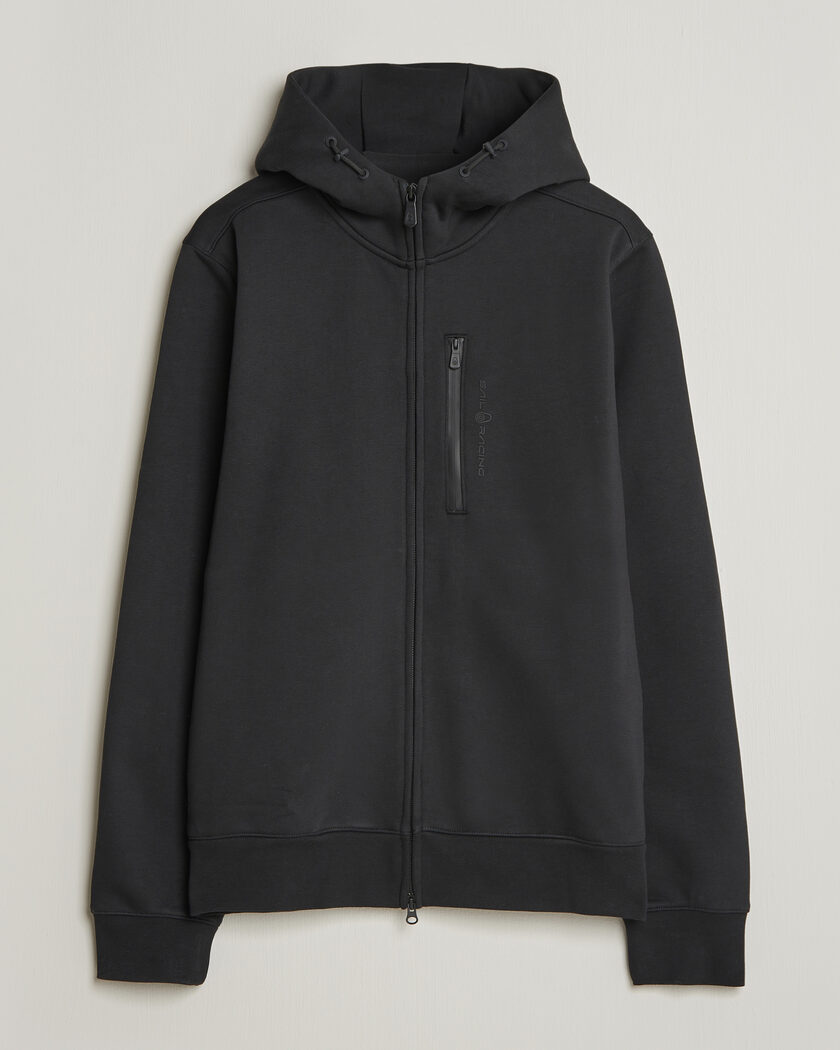 Sail Racing Bowman Monochrome Full Zip Hoodie Carbon – Schwarz