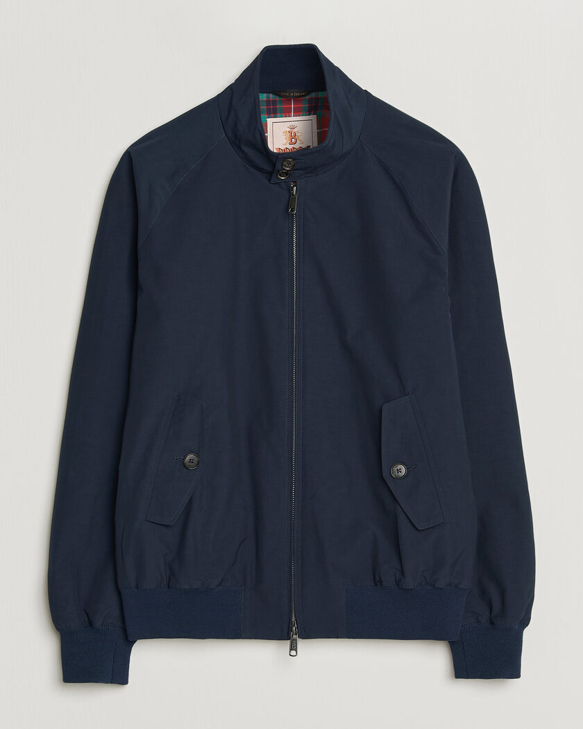 Baracuta G9 Original Harrington Jacket Navy – Blau