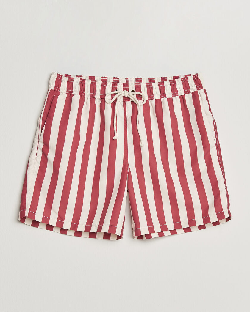 Ripa Ripa Paraggi Striped Swimshorts Red – Rot
