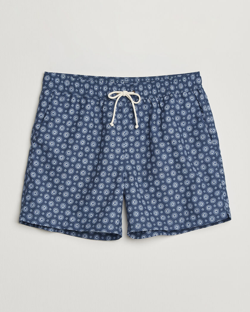 Ripa Ripa Printed Swimshorts Dark Blue – Blau