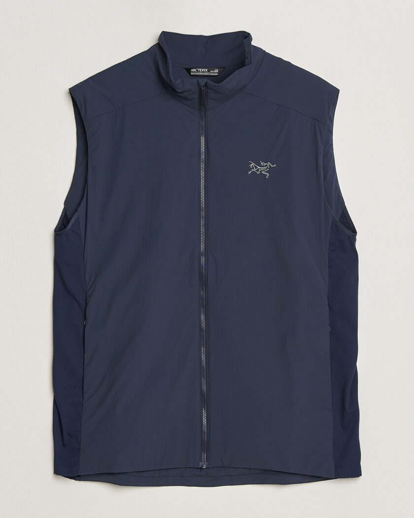 Arc'teryx Atom Lightweight Vest Black Sapphire – Blau