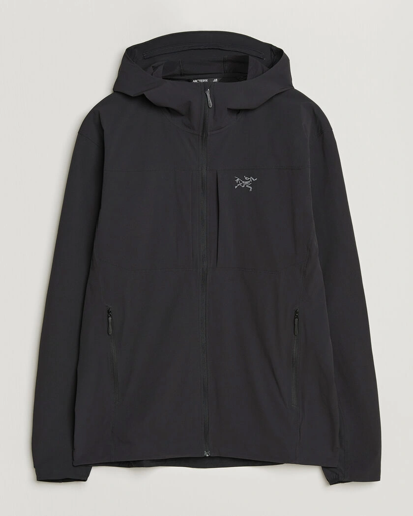 Arc'teryx Gamma Lightweight Softshell Hooded Jacket Black – Schwarz