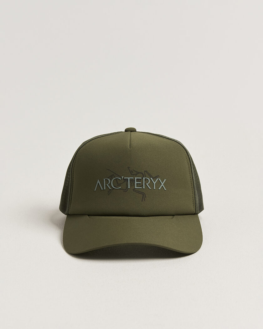 Arc'teryx Bird Word Trucker Cap Tatsu/Forage – Grün