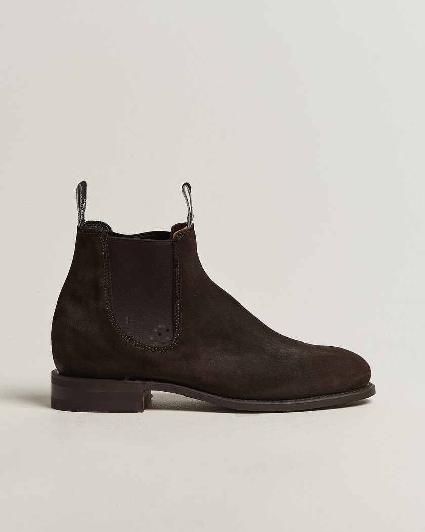 R.M.Williams Comfort Turnout G Boot Chocolate Suede – Braun