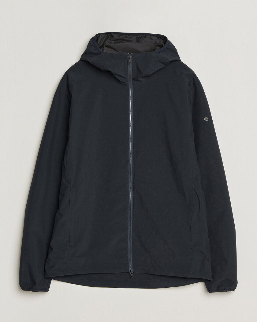 Scandinavian Edition Hood II Waterproof Jacket Midnight Blue – Blau