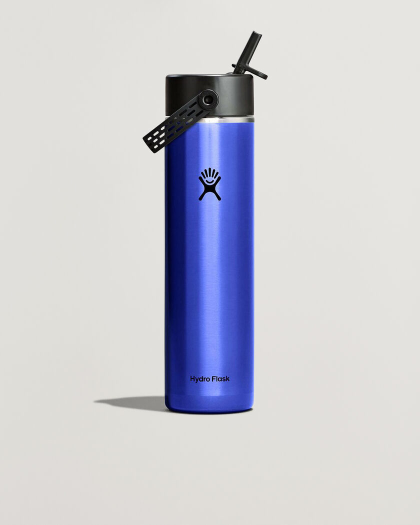 Hydro Flask Lightweight Flex Straw 24oz Bottle Sapphire Blue – Blau