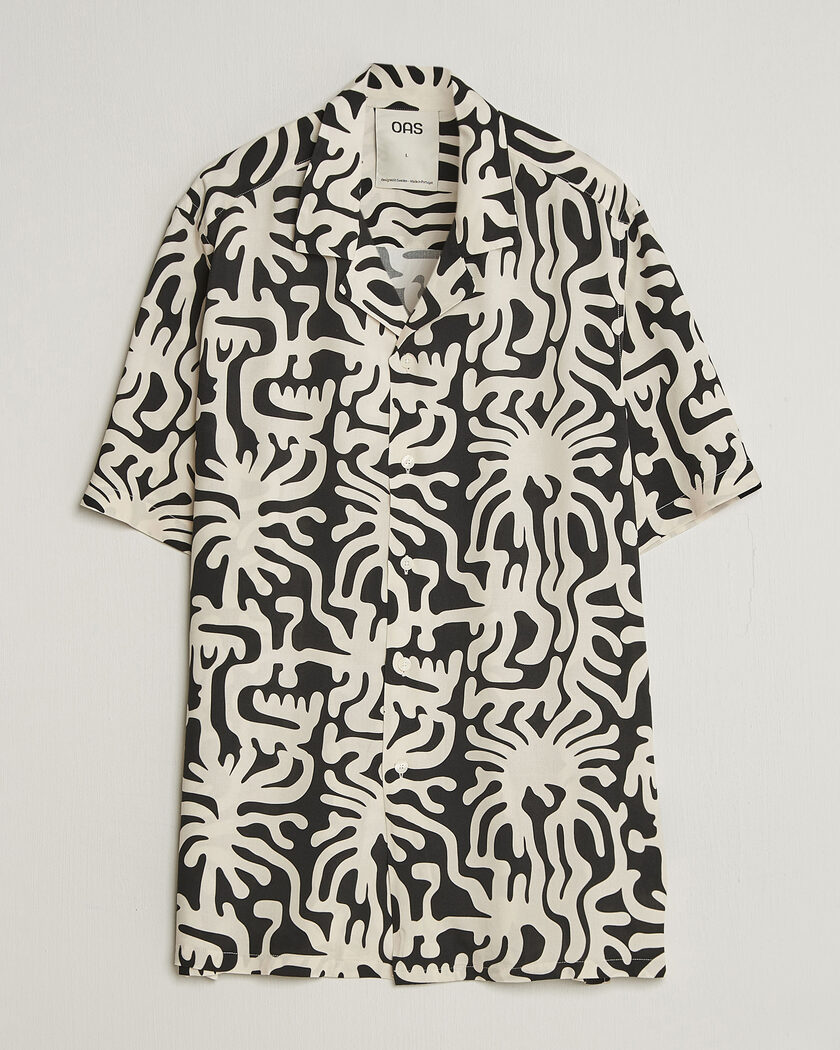 OAS Rocco Viscose Short Sleeve Shirt Loefy – Mehrfarbig