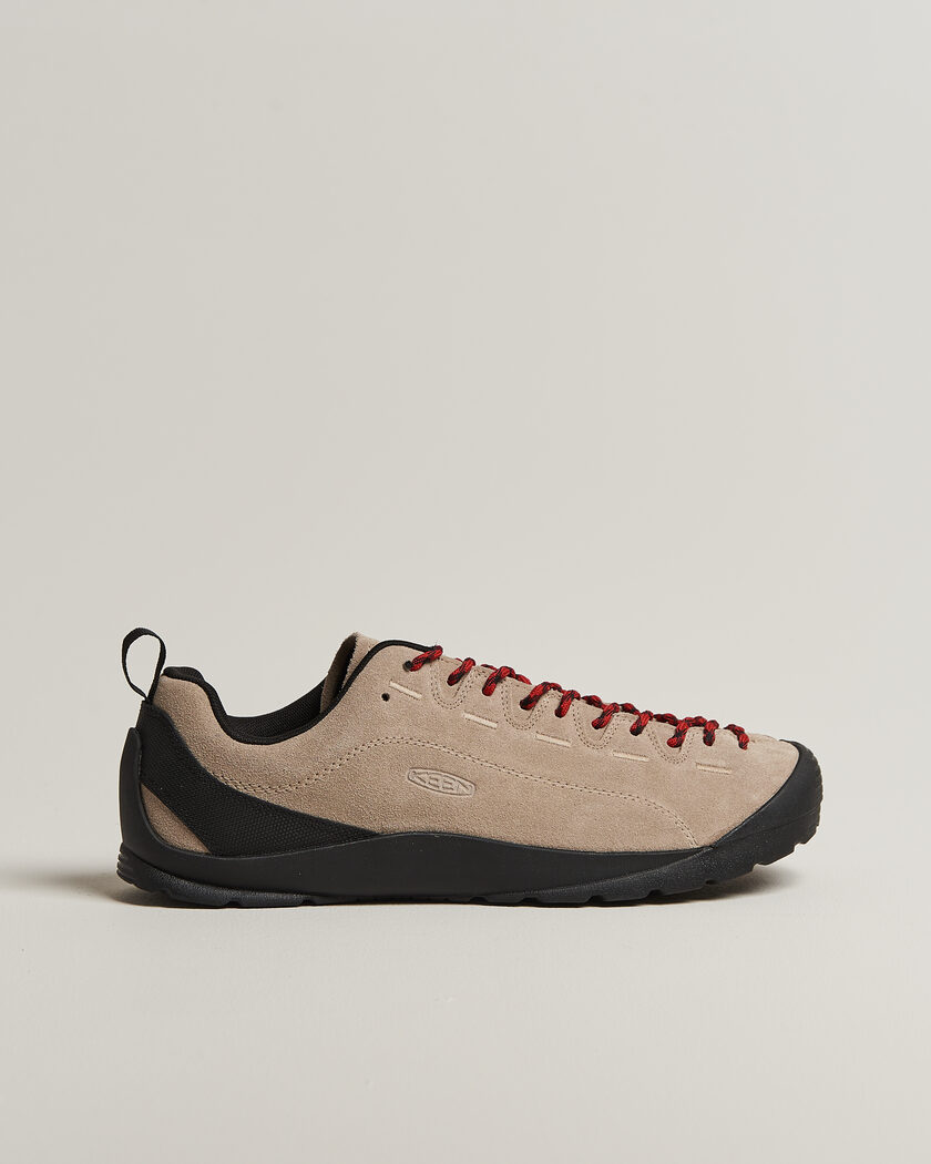 KEEN Jasper Suede Sneaker Silver Mink – Grau
