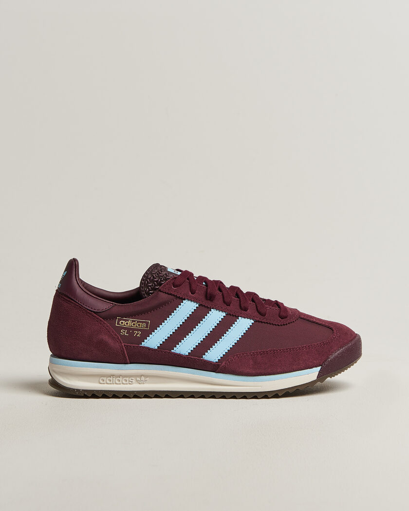 adidas Originals SL 72 RS Sneaker Maroon/Ice Blue – Rot