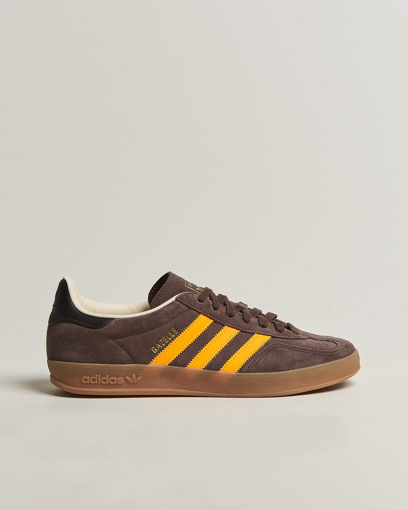 adidas Originals Gazelle Indoor Sneaker Brown/Orange – Braun