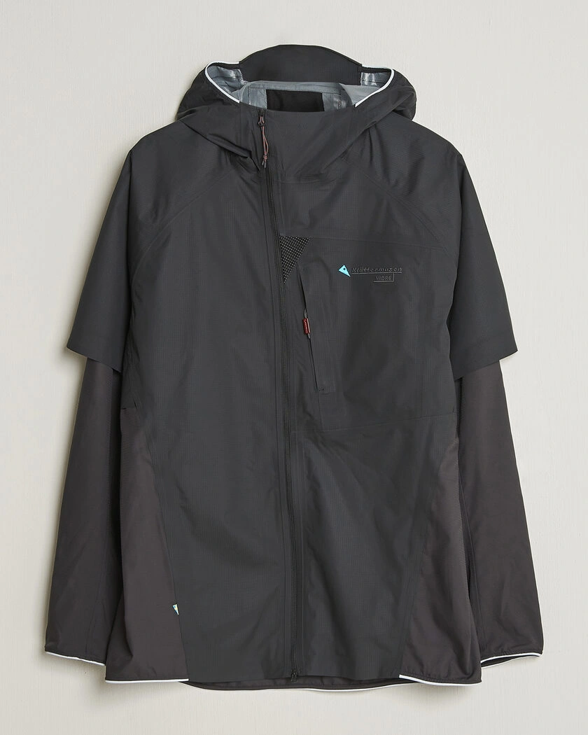 Klättermusen Vidre Hood Jacket Black – Schwarz