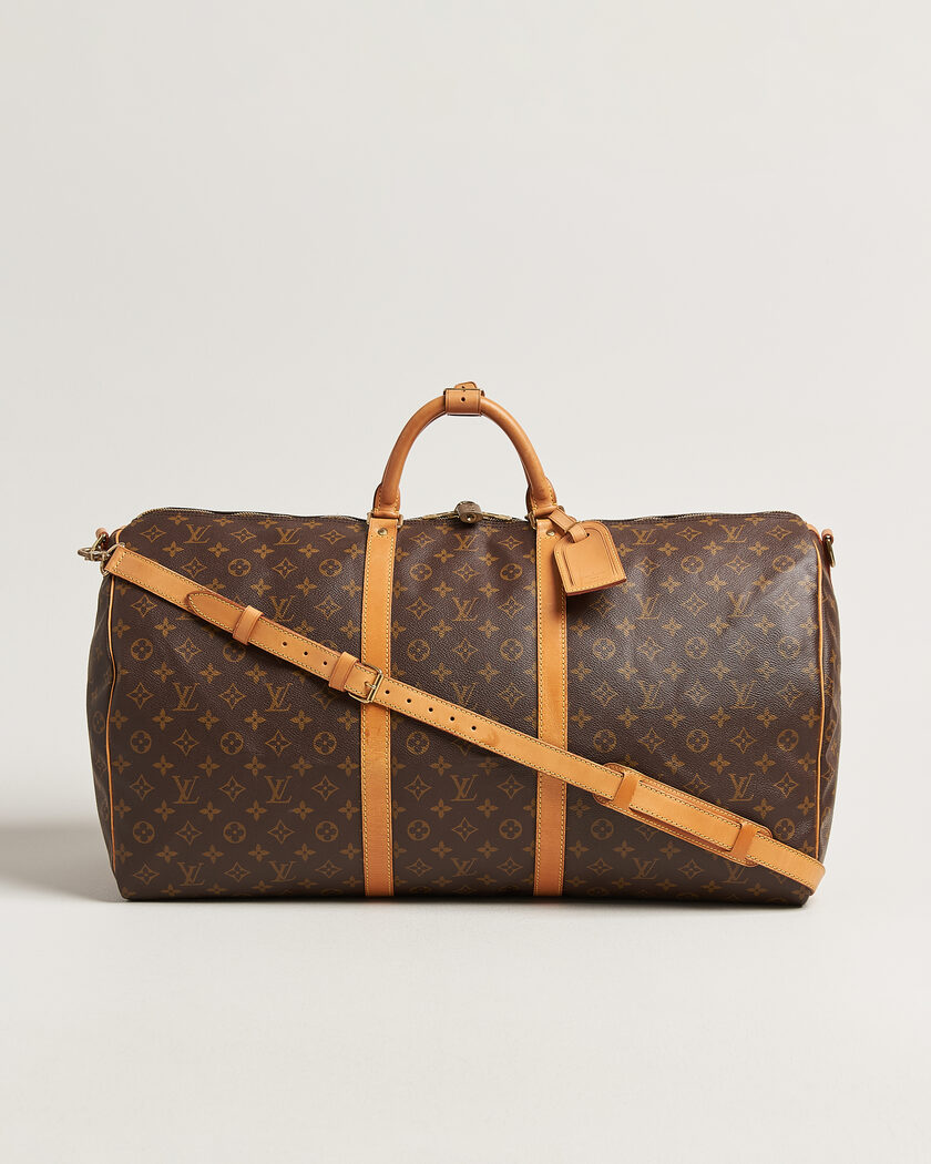 Louis Vuitton Pre-Owned Keepall Bandouliére 60 Monogram – Braun