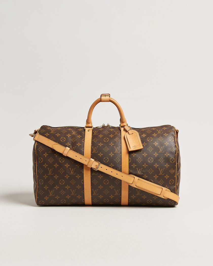 Louis Vuitton Pre-Owned Keepall Bandouliére 45 Monogram – Braun