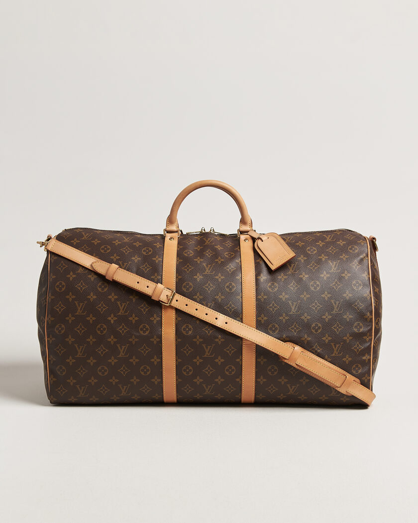 Louis Vuitton Pre-Owned Keepall Bandouliére 60 Monogram – Braun