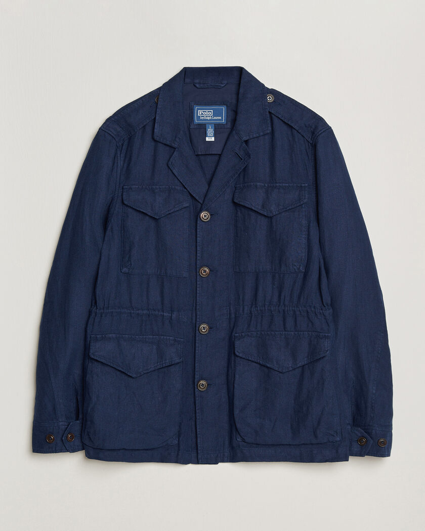 Polo Ralph Lauren Lined Field Jacket Newport Navy – Blau