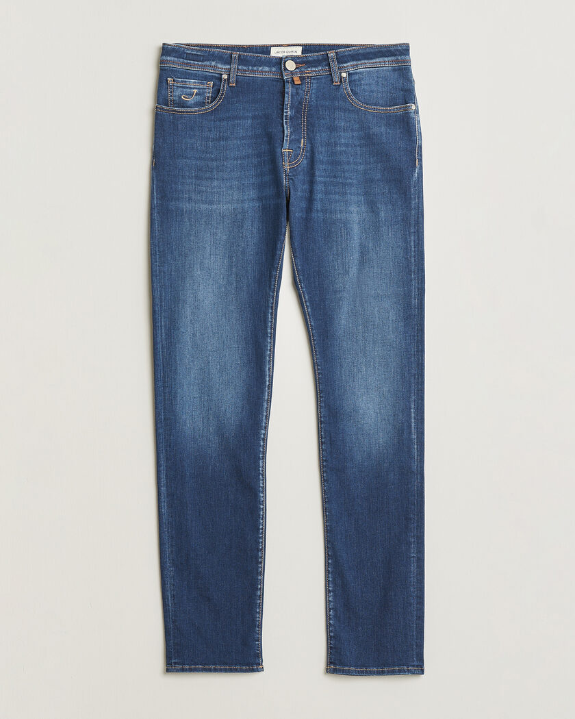 Jacob Cohën Bard Slim Fit Super Stretch Jeans Medium Vintage – Blau