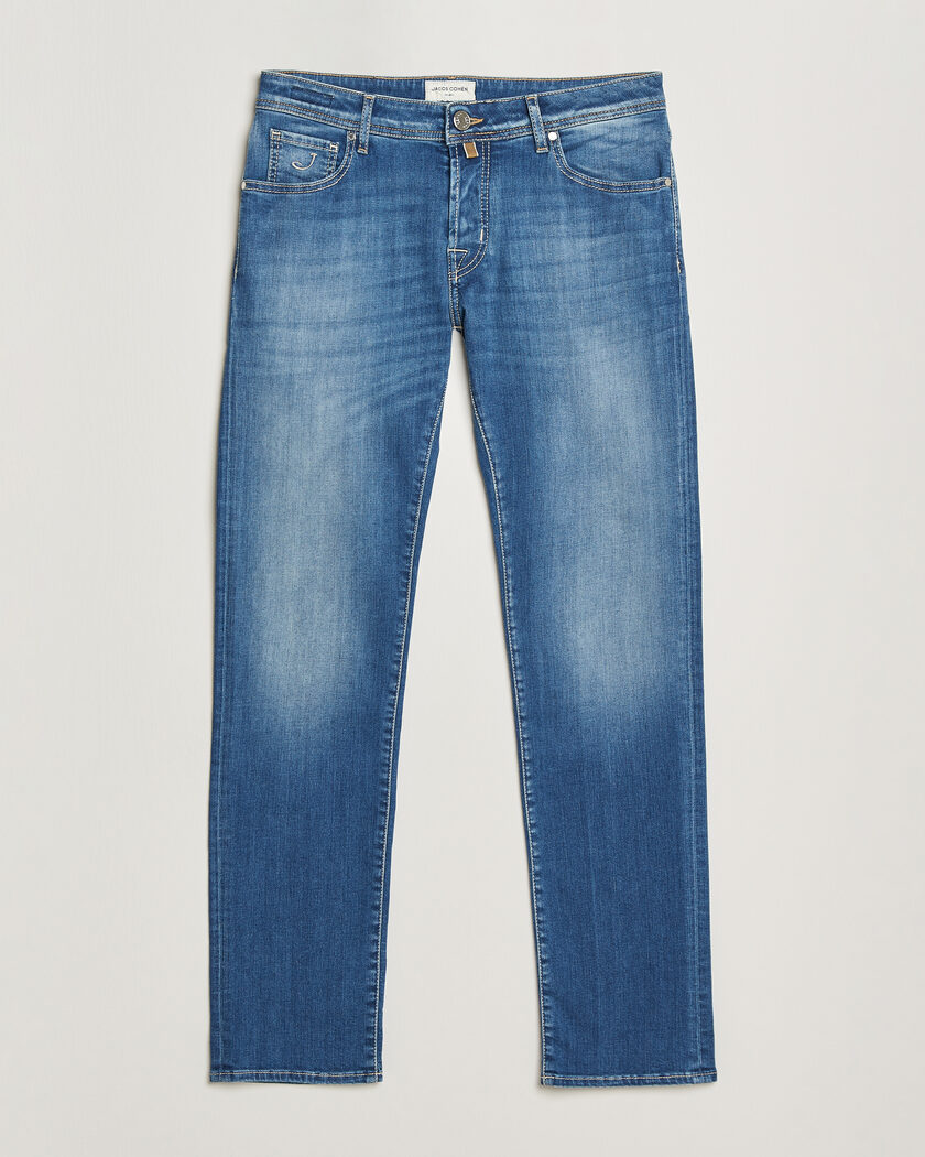 Jacob Cohën Nick Slim Fit Super Stretch Jeans Light Vintage – Blau