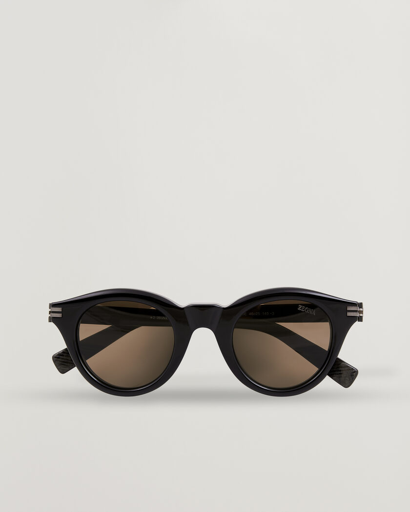 Zegna EZ0302 Sunglasses Black – Schwarz