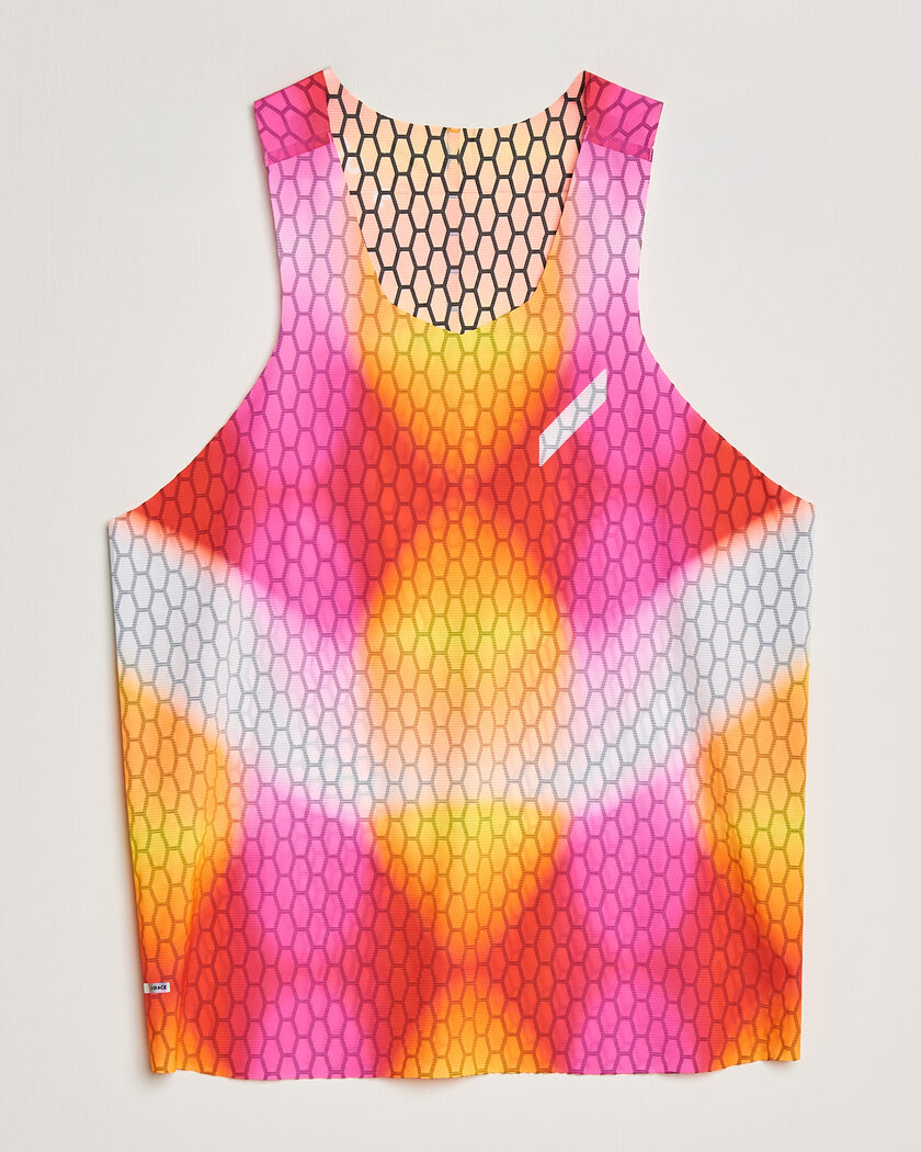 SOAR Running Graphene Race Vest Red/Orange – Mehrfarbig