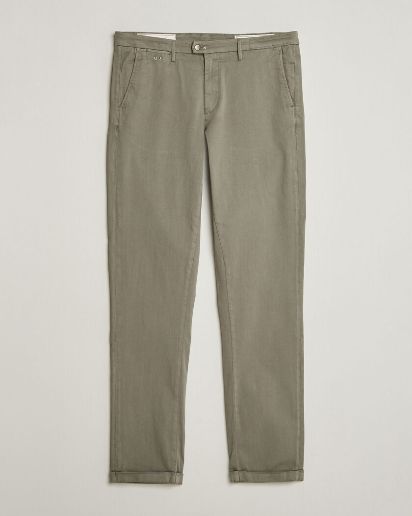 Tramarossa Luis Superstrech Cotton Chino Aloe – Grün
