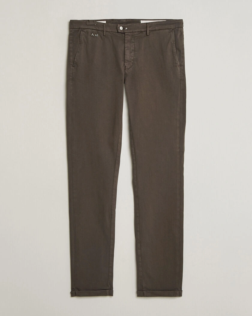 Tramarossa Luis Superstrech Cotton Chino Coffee – Braun