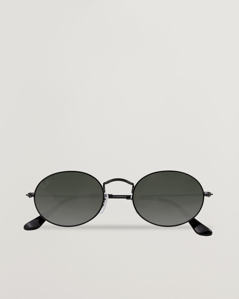  Ray-Ban Oval Sunglasses Black – Schwarz