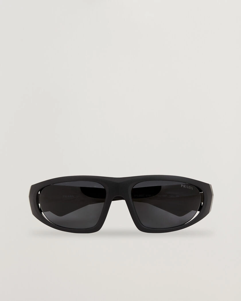 Prada Linea Rossa 0PS B03S Sunglasses Matte Black – Schwarz