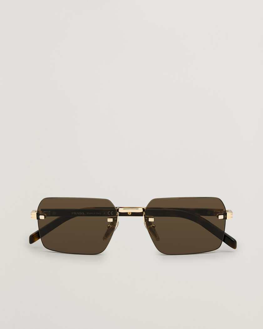 Prada Eyewear 0PR D55S Sunglasses Gold – Gold
