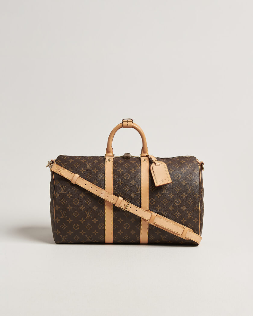 Louis Vuitton Pre-Owned Keepall Bandouliére 45 Monogram – Braun