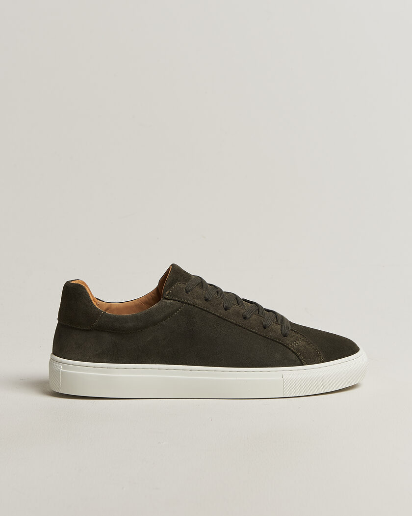 A Day's March Marching Suede Sneaker Olive – Grün