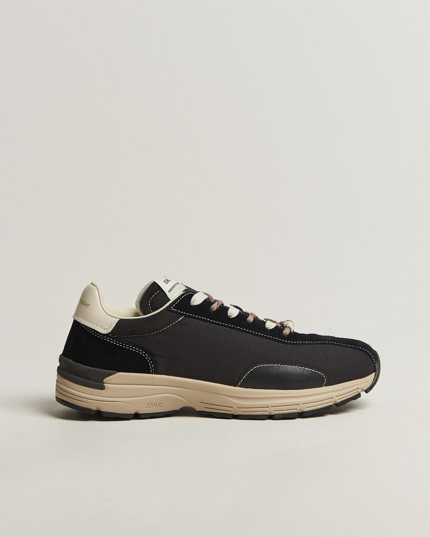 Stepney Workers Club Legion Suede Twill Sneaker Black – Schwarz