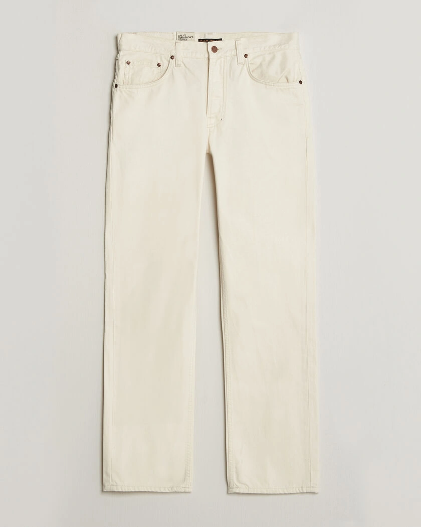 Nudie Jeans Rad Rufus Jeans Everivory – Weiß