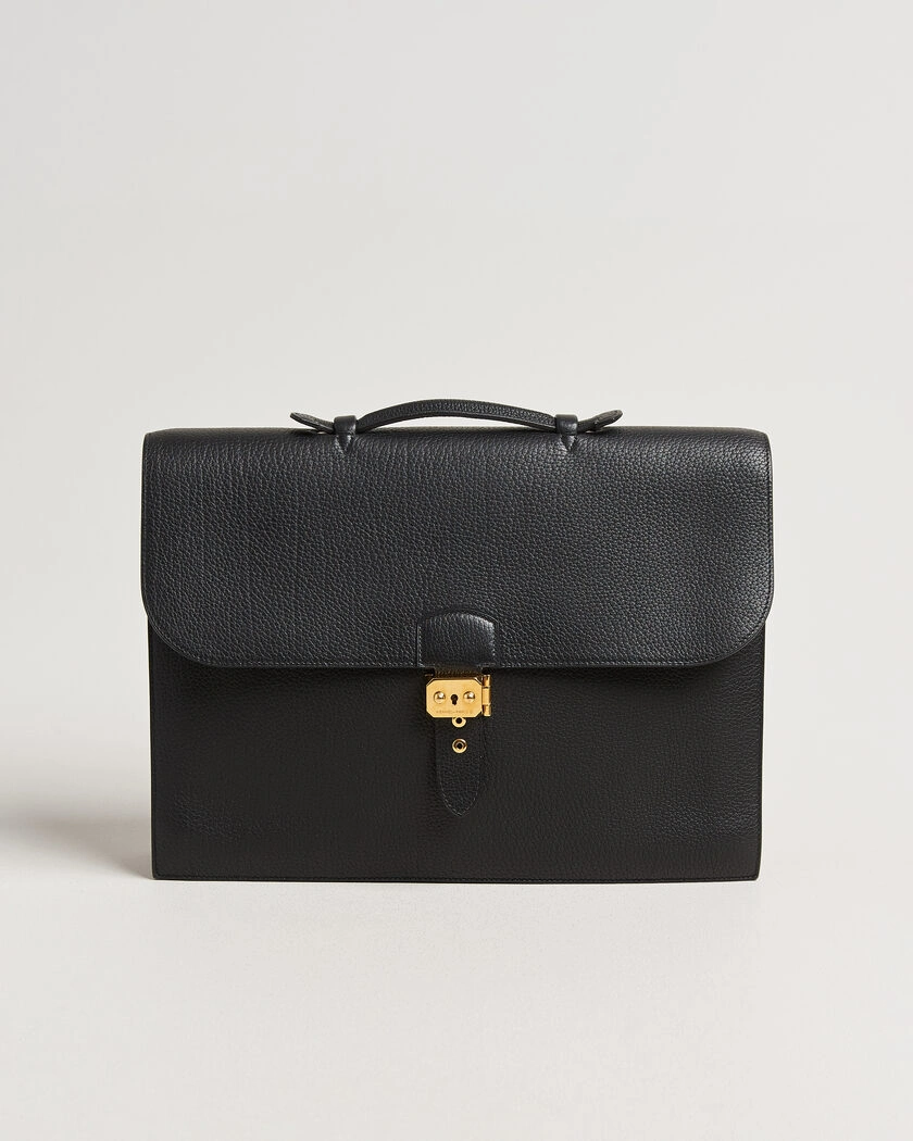 Hermès Pre-Owned Sac à Dépêches 41 Black – Schwarz