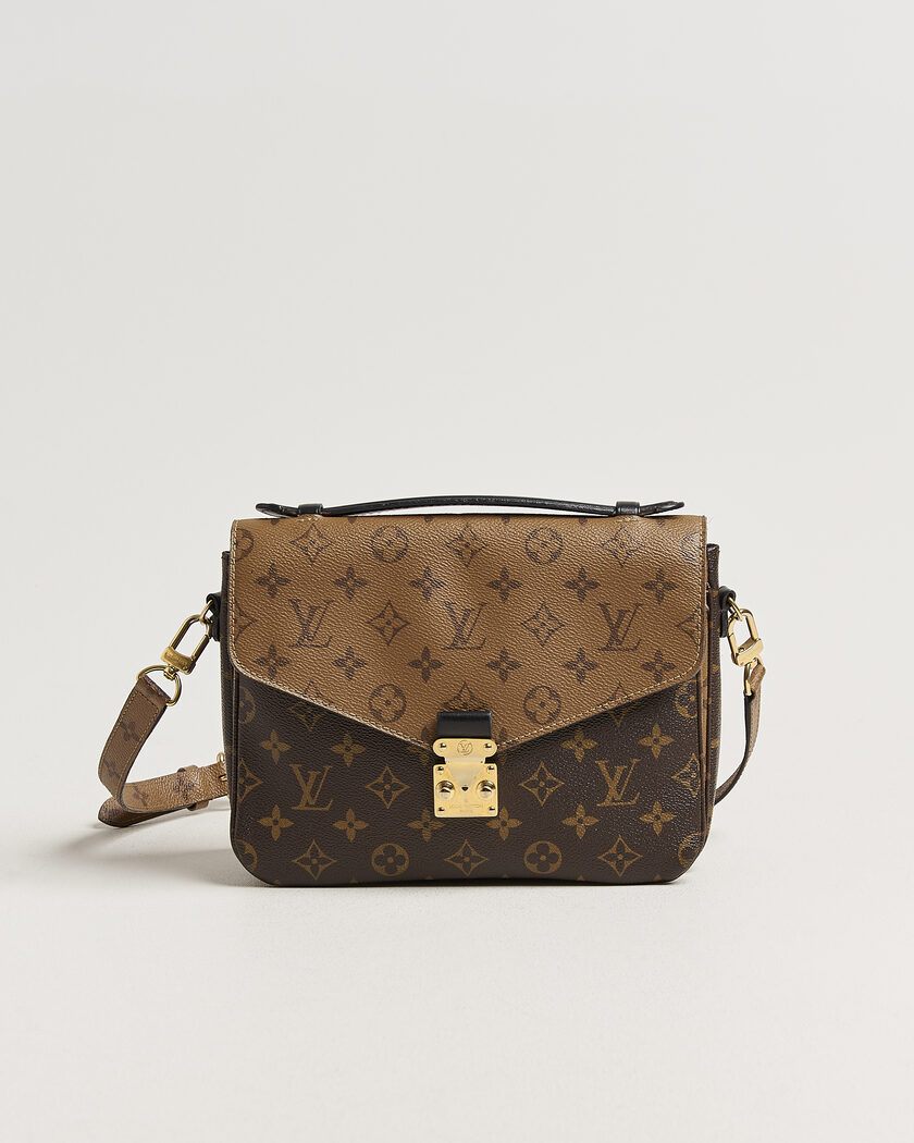 Louis Vuitton Pre-Owned Pochette Métis Reverse Monogram – Braun