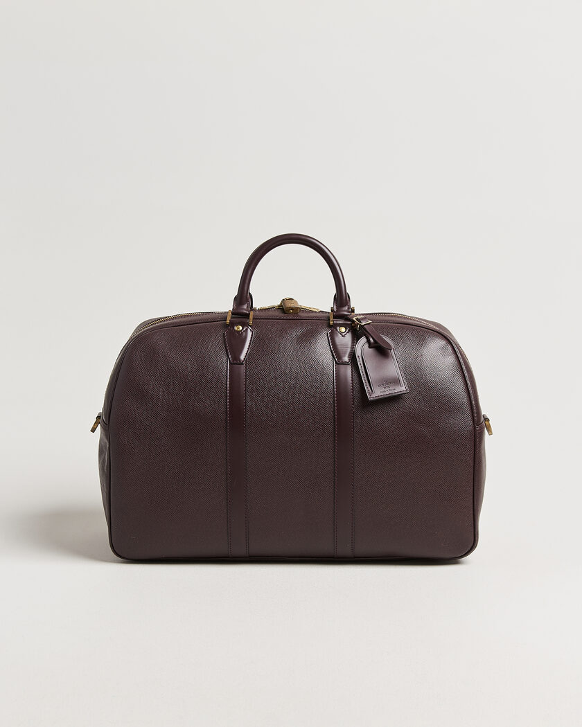 Louis Vuitton Pre-Owned Taiga Kendall Weekend Bag PM Burgundy – Rot