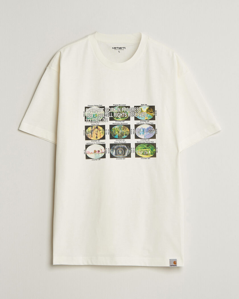 Carhartt WIP Coordinates Printed T-Shirt Wax – Weiß