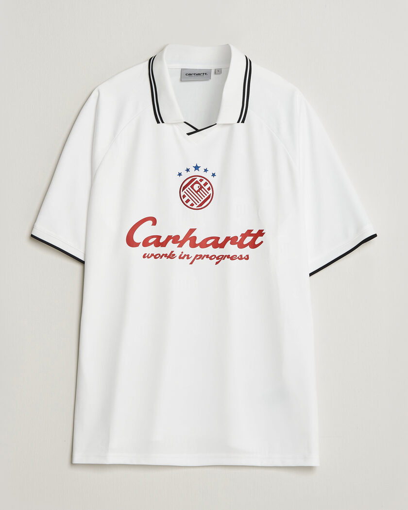 Carhartt WIP Terrace Football T-Shirt White – Weiß