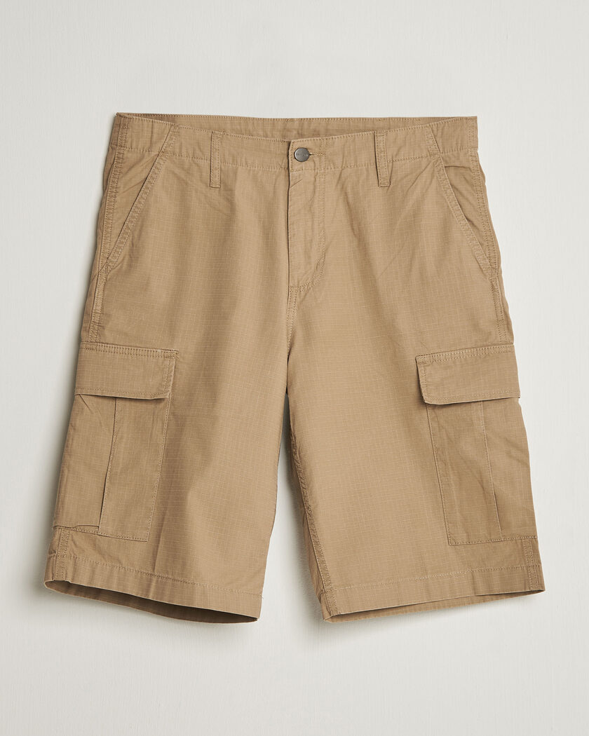 Carhartt WIP Regular Cargo Ripstop Shorts Leather – Braun