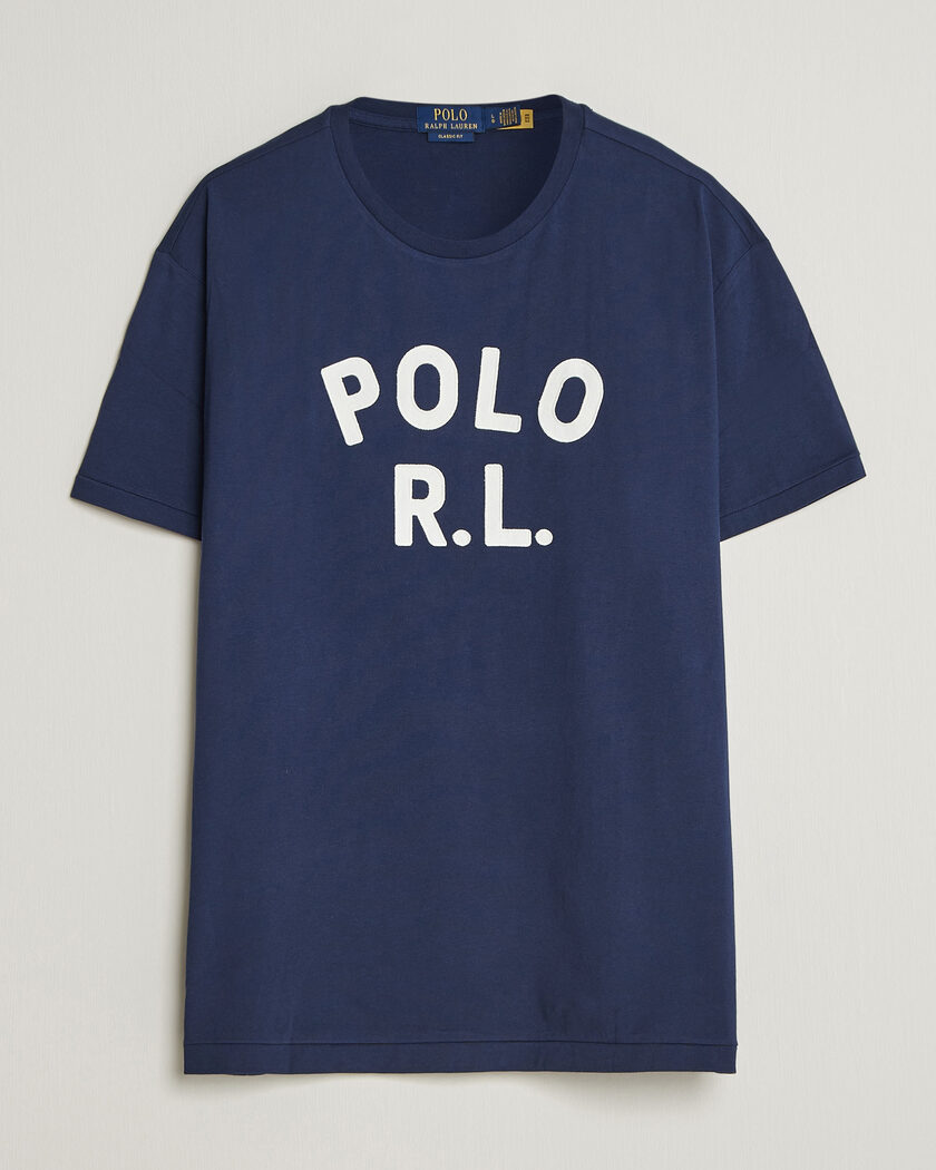 Polo Ralph Lauren Polo RL Tee Newport Navy – Blau