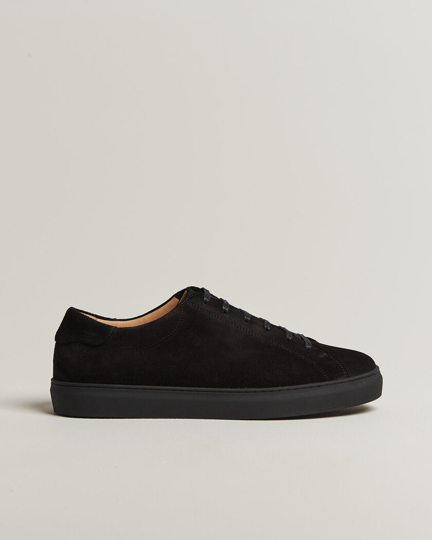 Myrqvist Oaxen Monochrome III Sneakers Black Suede – Schwarz