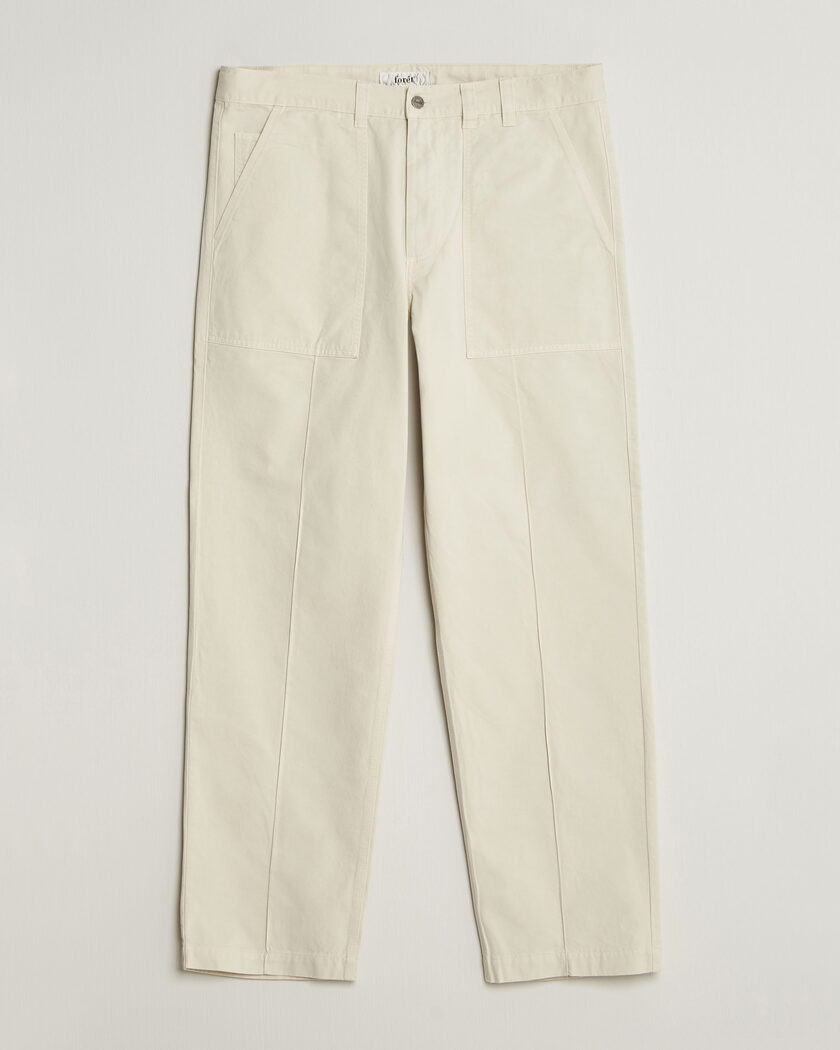 Forét Searcher Fatigue Pants Cloud – Weiß