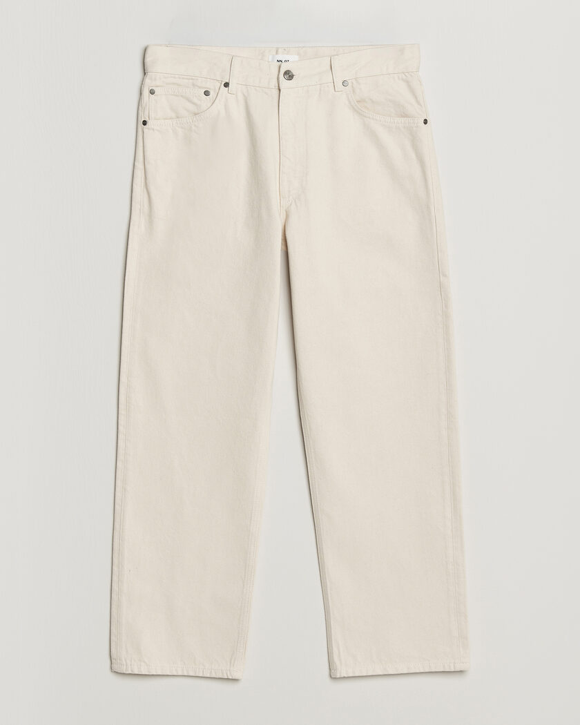 NN07 Otis Relaxed Fit Jeans Ecru – Weiß