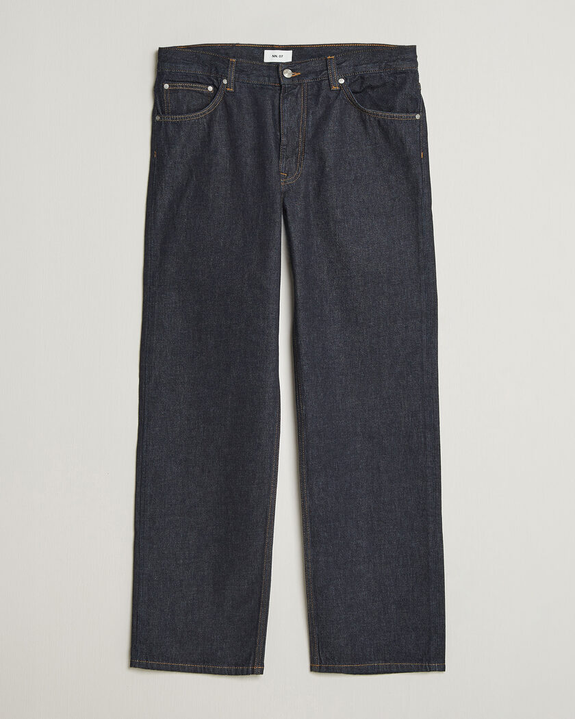 NN07 Otis Relaxed Fit Jeans Raw Indigo – Blau