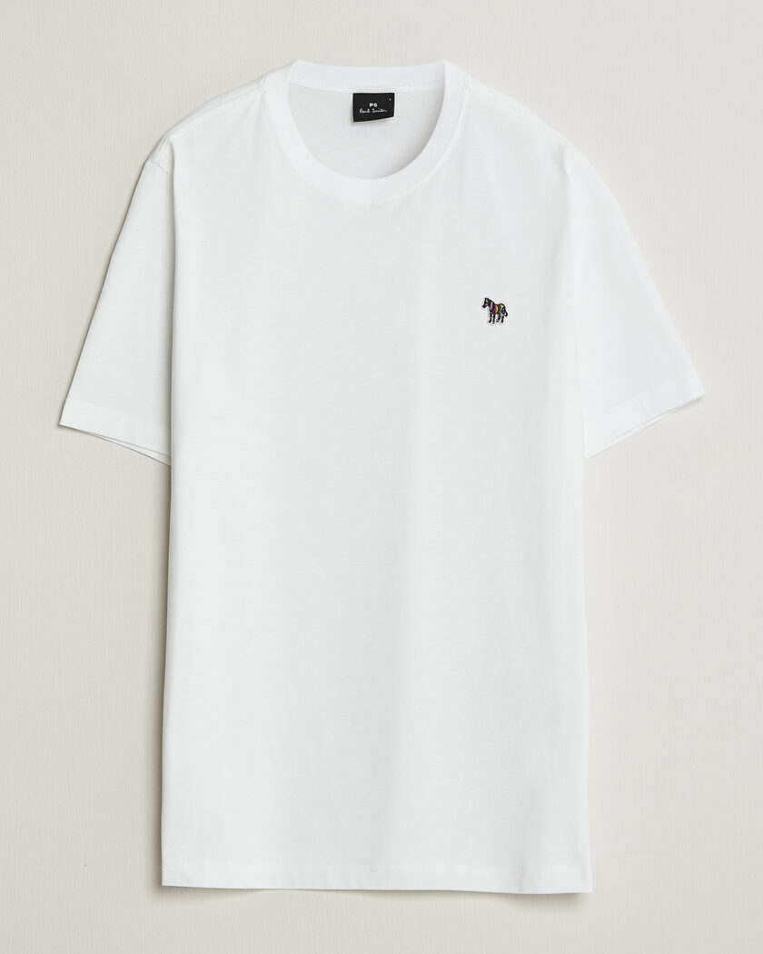 PS Paul Smith Organic Cotton Zebra T-Shirt White – Mehrfarbig