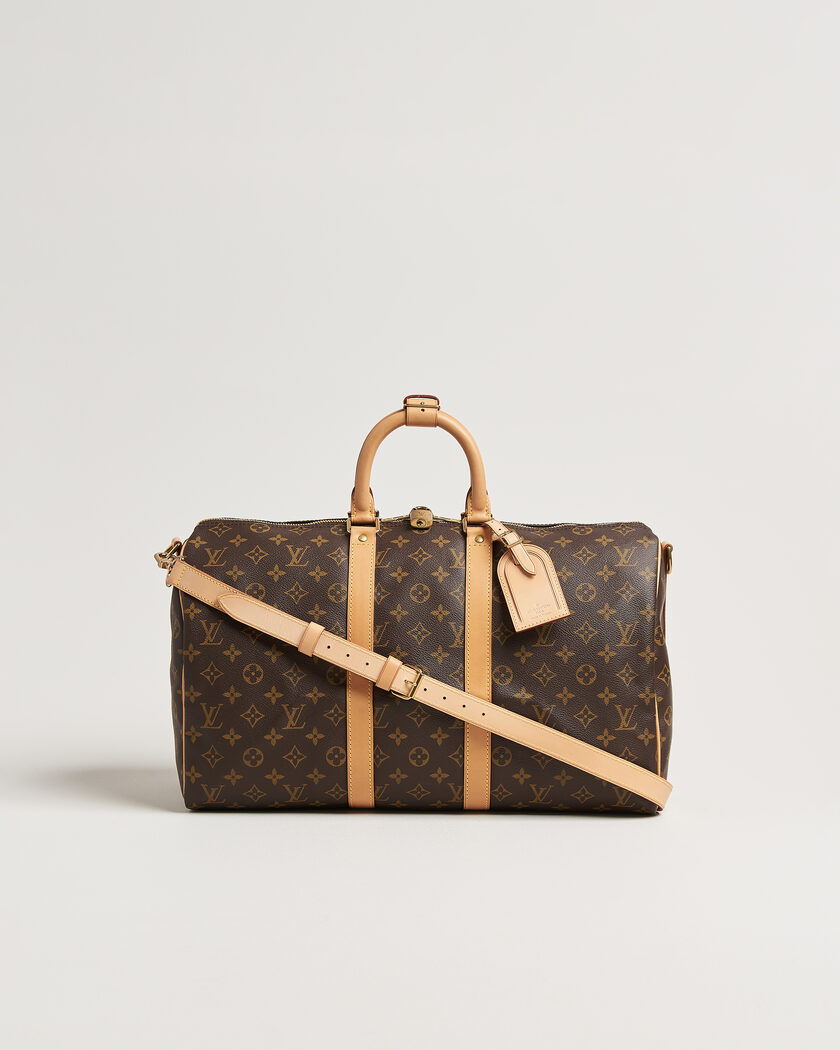 Louis Vuitton Pre-Owned Keepall 45 Bandouliére Monogram – Braun