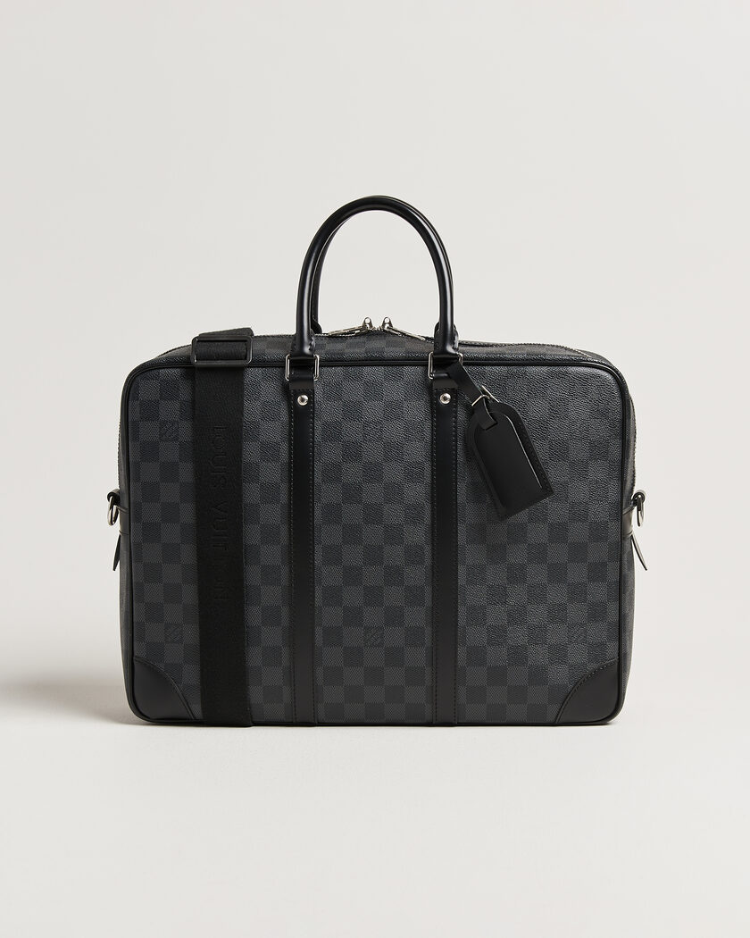Louis Vuitton Pre-Owned Porte Documents Voyage Damier Graphite – Grau