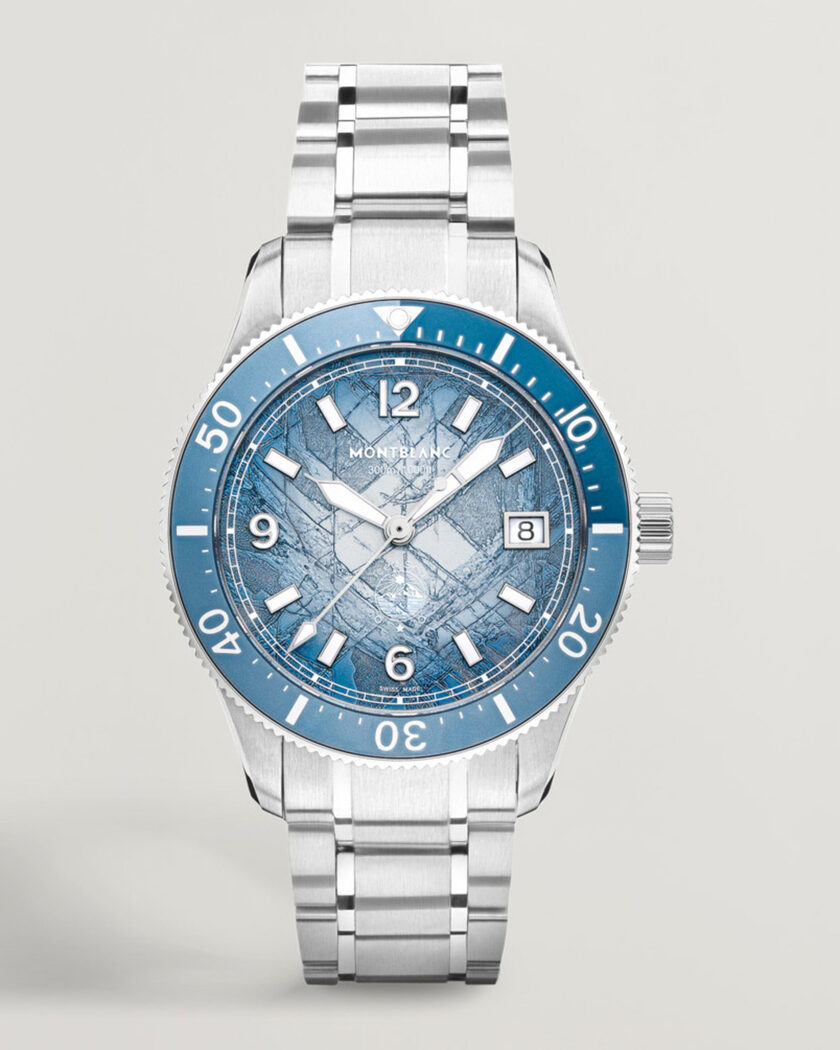 Montblanc Iced Sea Automatic Date 0 Oxygen Light Blue – Blau
